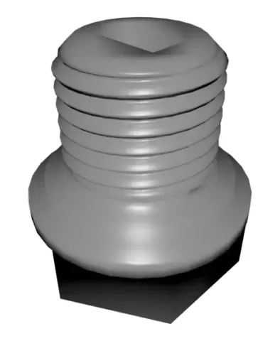 Drain Plug for Raypak Pool Heater Return Header
