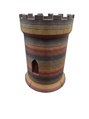 Round Castle Tower Container