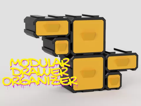 Modular Organizer With an infinite number of combinations MODULBOX