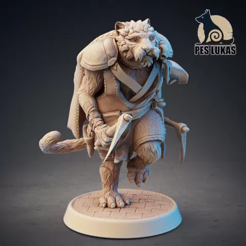 Tabaxi Rogue by Pes Lukas