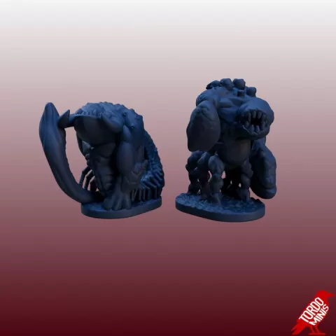 Renegade Barbarians: Flesh Totems (10mm) by Tordominis
