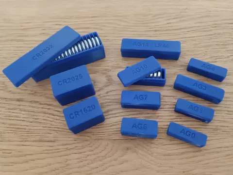 Coin Cell / Button Battery Storage Box