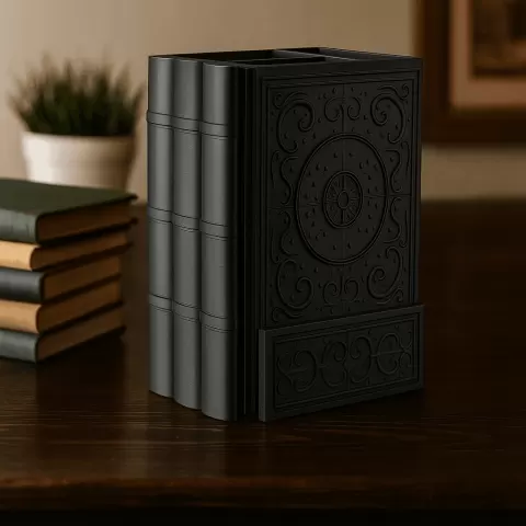 Book-Shaped Desk Organizer