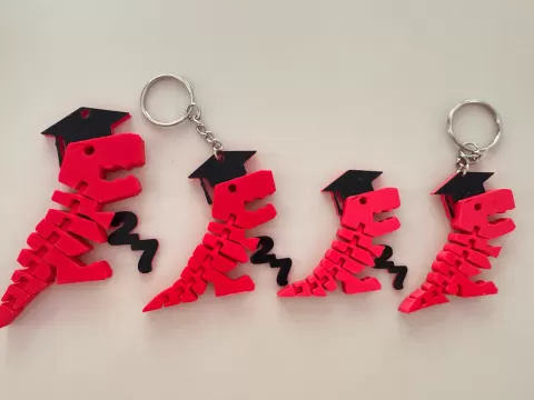 Flexy Rex Graduates 2027 + keychains