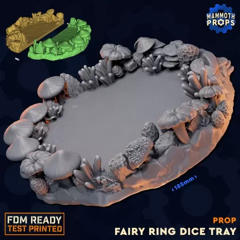 Fairy Ring Dice Tray by Mammoth Props