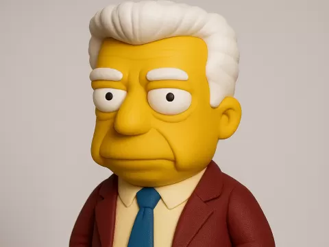 Kent Brockman  - The Simpsons - Adorable Model