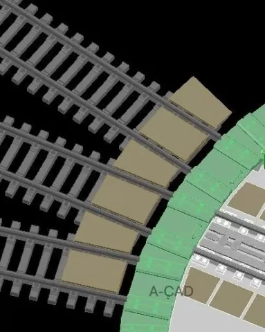 TT gratings for BW turntable