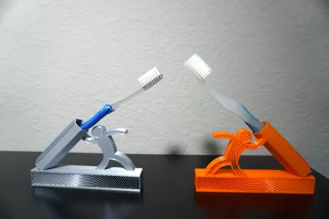 Javelin Toothbrush Holder