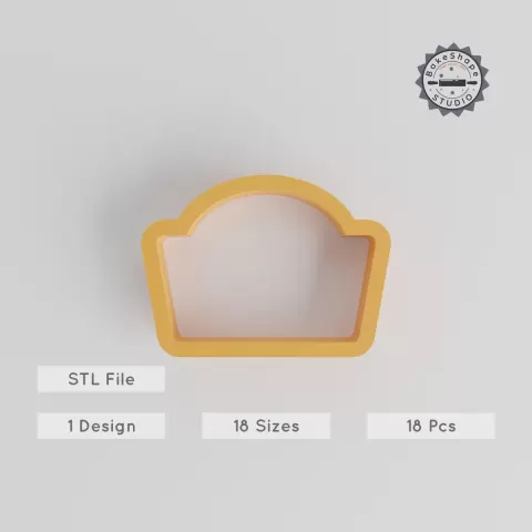 Sailor Hat Shape Cutter, 18 Size Pack, Perfect for Cookies, Fondant & Clay, Nautical Design PRODUCT_2728