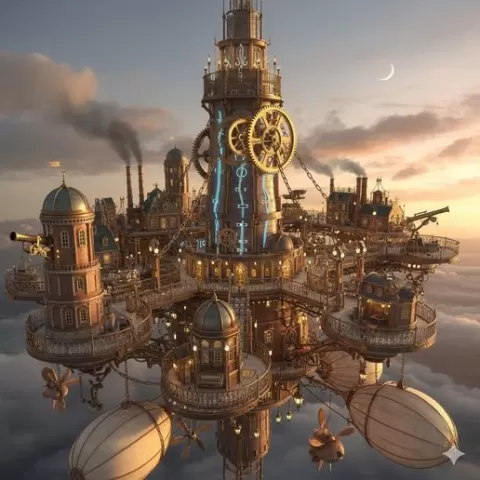 steampunk cıty