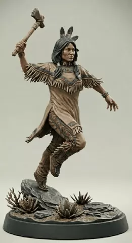 RUNNING EAGLE - 3D MODEL - 50MM