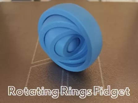 Rotating Rings Fidget