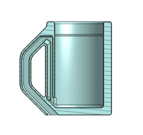 Magic (Pythagorean) Greedy Mug Bath Water Cup