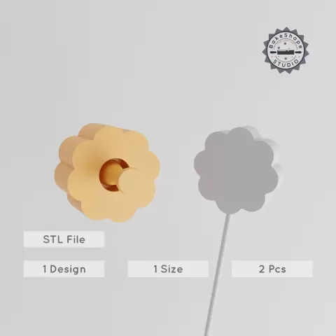 Sunflower Cake Pop Mold, Blossom & Garden Flower Design, 2-Piece Set, Blooming Flower Creative Baking Tool PRODUCT_1253