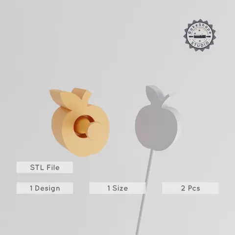 Plum & Blossom Cake Pop Mold Set, Spring Blossom Design, Pink Flower Tree Theme, 2 Piece STL 3D Print PRODUCT_2801