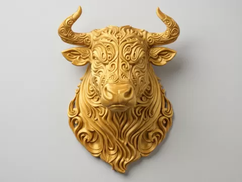 Taurus - Arte de pared (Colección del Zodíaco)