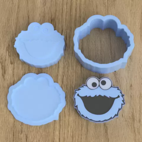 Cookie Monster Bayh Bomb Mold