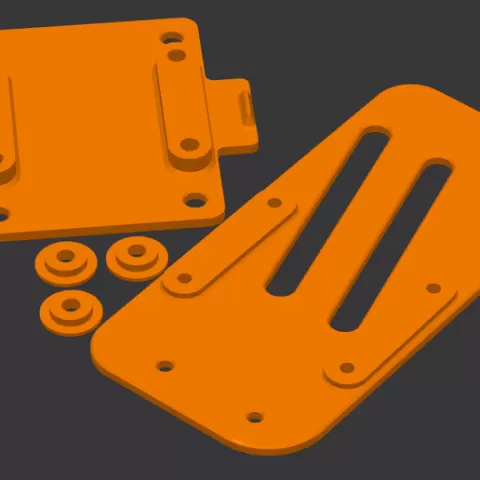 APEKS Backplate Trim Weight Mount (Bungee Secure)