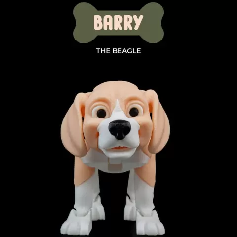 Barry, the Beagle by Stlflix