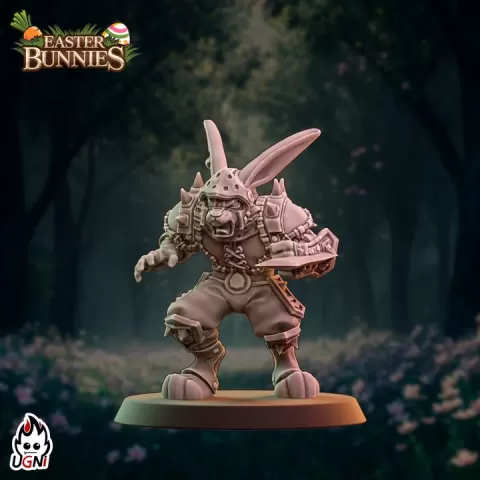 Blitzer #04 - Easter Bunnies (Frogmen proxy) - UGNI - Fantasy Football by UGNI Miniatures