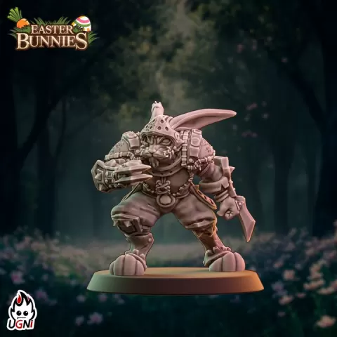 Blitzer #01 - Easter Bunnies (Frogmen proxy) - UGNI - Fantasy Football by UGNI Miniatures