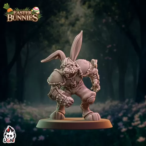 Lineman #08 - Easter Bunnies (Frogmen proxy) - UGNI - Fantasy Football by UGNI Miniatures