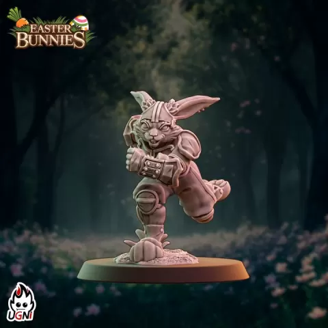 Lineman #06 - Easter Bunnies (Frogmen proxy) - UGNI - Fantasy Football by UGNI Miniatures