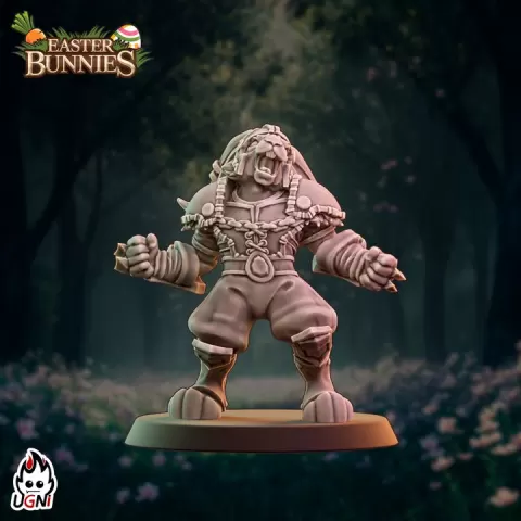 Lineman #03 - Easter Bunnies (Frogmen proxy) - UGNI - Fantasy Football by UGNI Miniatures