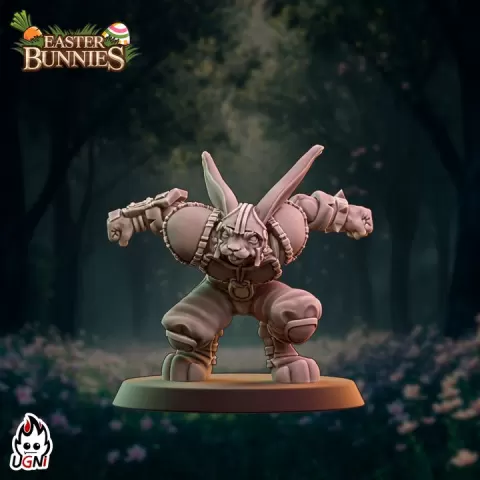 Lineman #02 - Easter Bunnies (Frogmen proxy) - UGNI - Fantasy Football by UGNI Miniatures