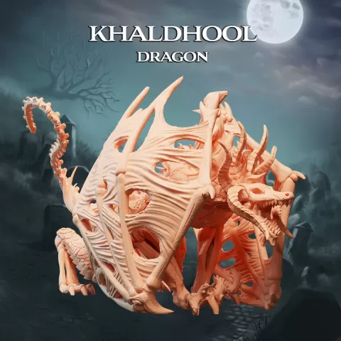 Khaldhool - Undead Dragon by Dillon Olney