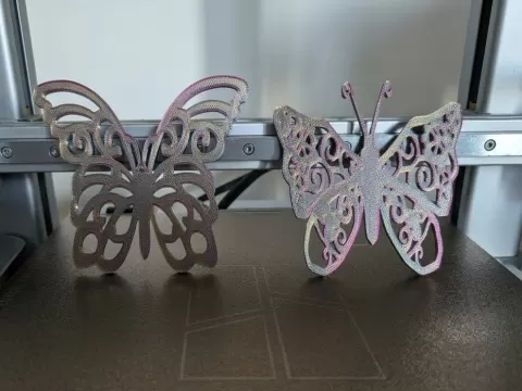 Butterfly Wall Art Duo