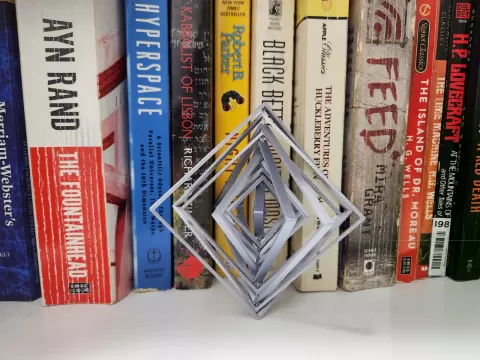 3d squares Fidget toy