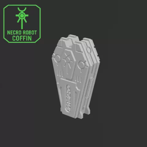Necro Robot Coffin