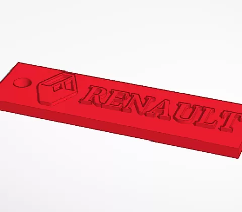 renault v1 key chain