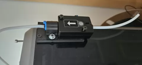 Creality K1 Filament runout sensor side mount plate