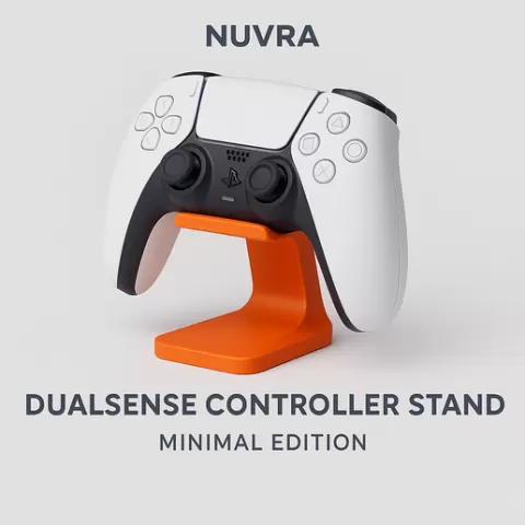 Minimalist Controller Stand – PS5 / Xbox Universal Display Holder (3D Printable)
