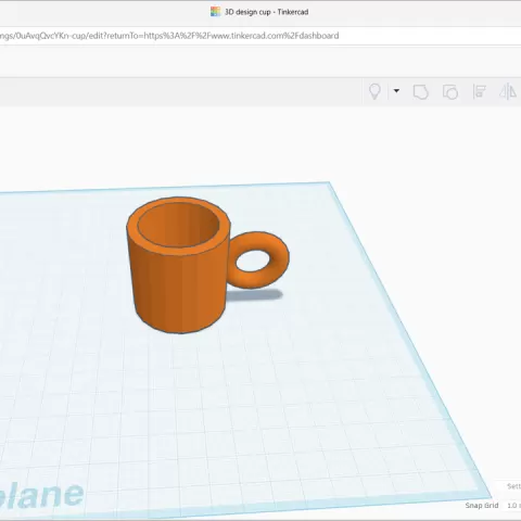 basic cup.stl by Hackhunt