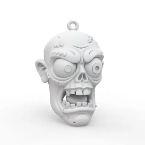 Zombie Keychain 3D Print Model 3D print model
