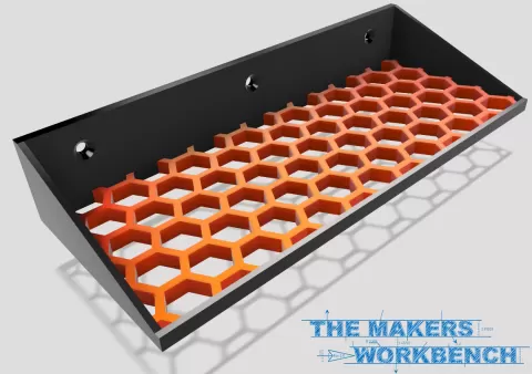 Honey Comb Screwdriver Holder Screw Mount Remix