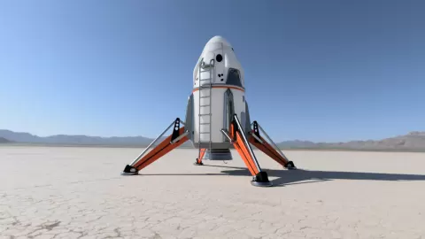SpaceX Dragon Lander