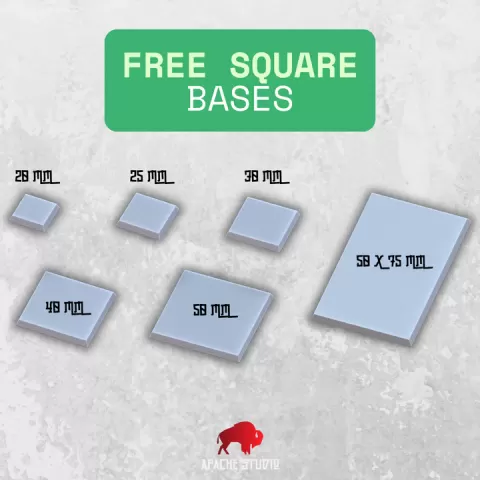 Free Square Bases by Apache-Studio