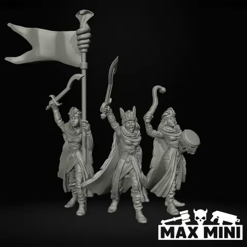 Desert Elf Brigand Command by Max Mini