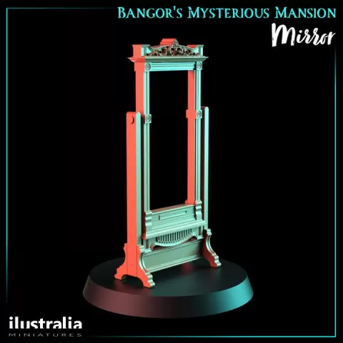 The Mirror of the Bangor’s Mansion by ilustralia miniatures