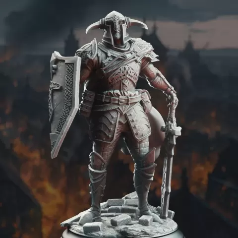 Nordic Paladin of Nature's Wrath - Lizarin by DM Stash