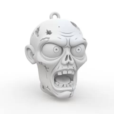 Zombie Keychain 3D Print Model 3D print model