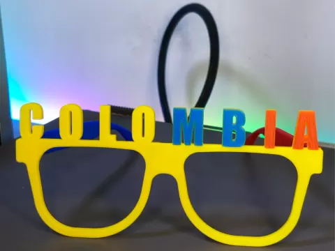 GAFAS COLOMBIA TRICOLOR