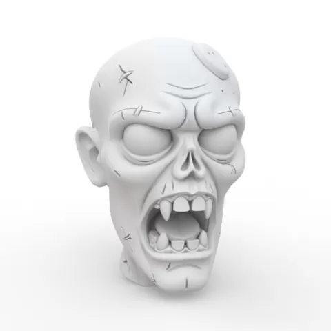 Zombie Keychain 3D Print Model 3D print model