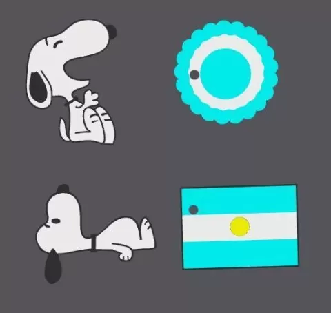 Snoopy badge