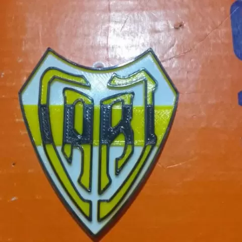boca juniors keychain