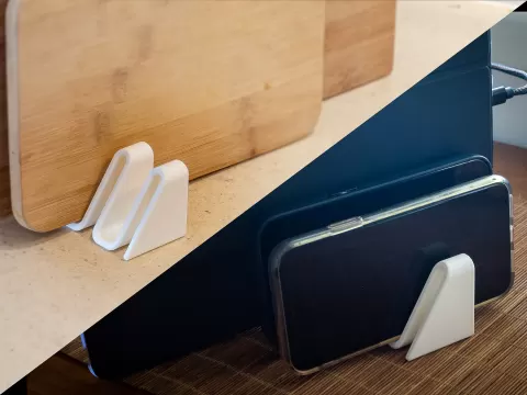 CUTTING BOARD STAND OR CHARGING DOCK - PARAMETRIC!